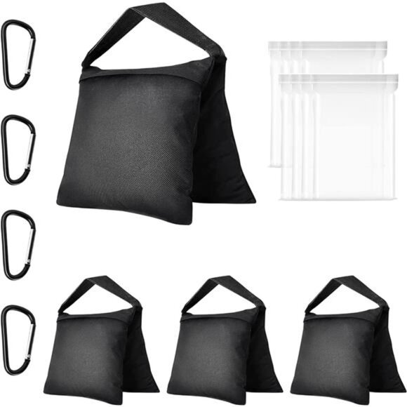 Heavy Duty Sandbag Photo Studio Weight Bag Saddlebag Design - Picture 1 of 7